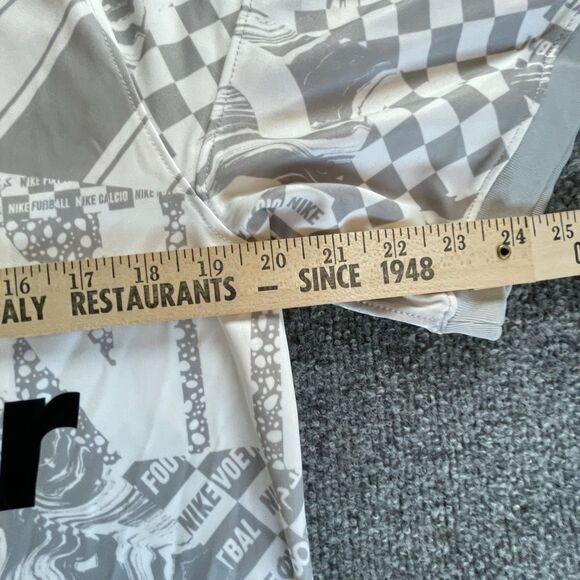 Nike F.C. Home Soccer Jersey Mens Medium White Gray Dri Fit CT2508-100 Med - Picture 8 of 14